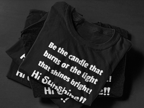 Women-Be The Candle That Burns... - Tee Size Me