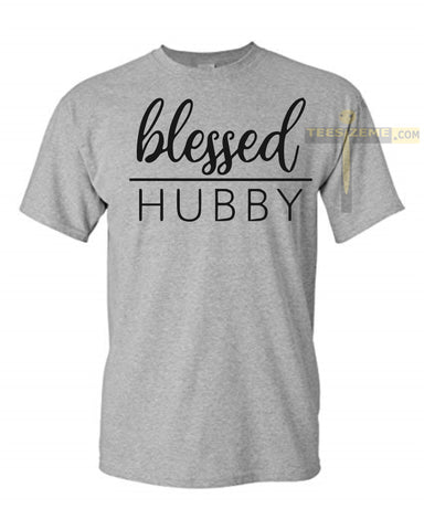 Blessed Hubby - Tee Size Me