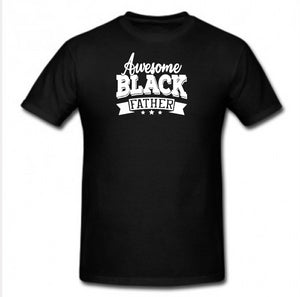 Awesome Black Father - Tee Size Me