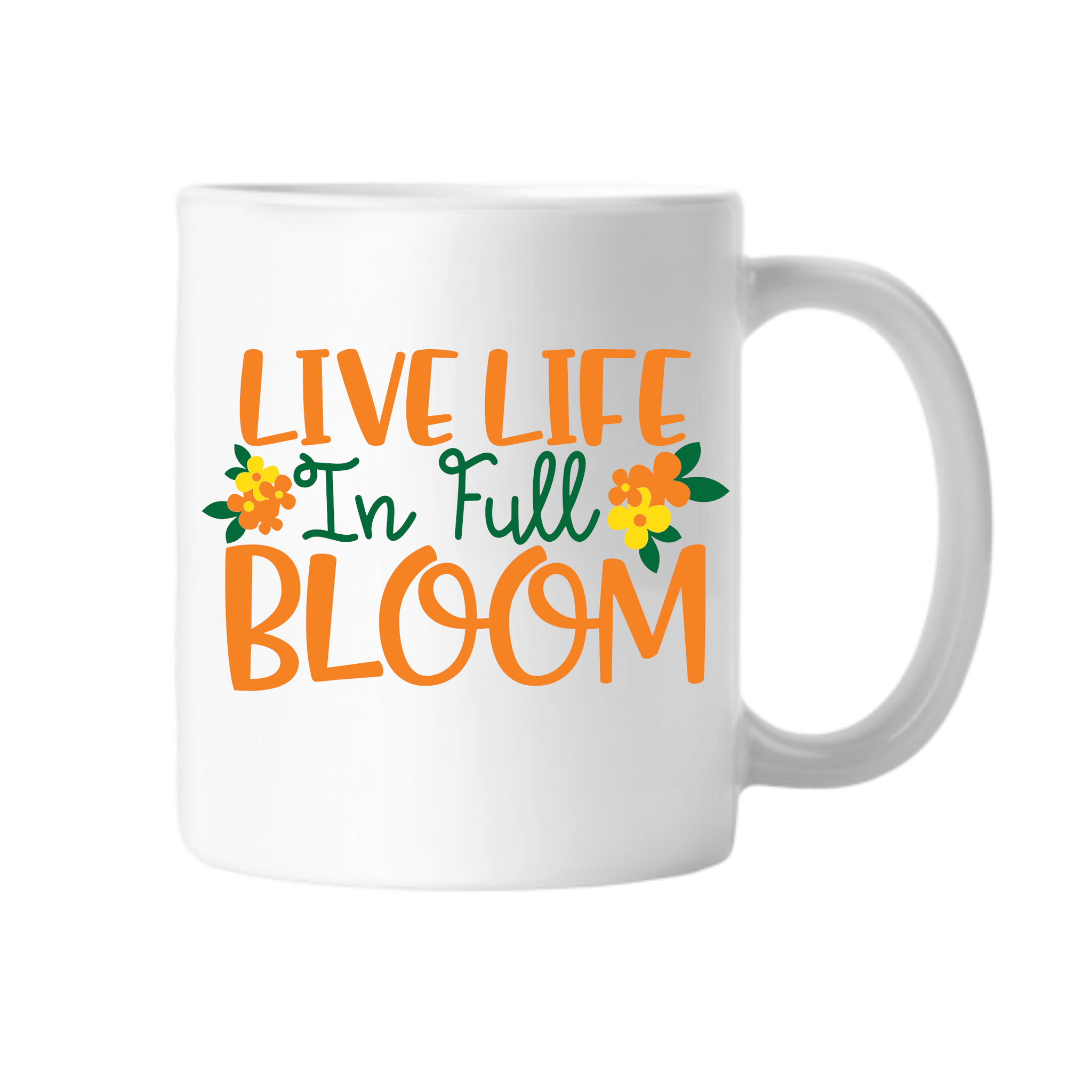 Live Life In Full Bloom - Tee Size Me